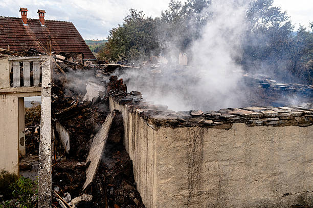 Professional Fire Damage Removal technician working in Randolph, MN